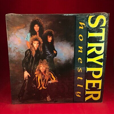 STRYPER Honestly 1987 Canadian issue 3-track 12" Vinyl single. Enigma original B
