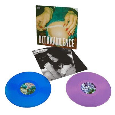 Lana Del Rey Ultraviolence Alternate Cover Vinyl Exclusive Blue Violet NEW UK
