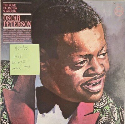 Oscar Peterson The Duke Ellington Songbook Vinyl Record VG+/VG 2332090 1959