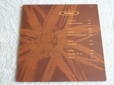 Orbital – Orbital - UK first issue - Internal - Near Mint - Listen