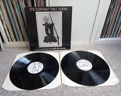 Various Artists 'The Elephant Table Album' 2LP [Xtract] [Coil, Nurse With Wound]