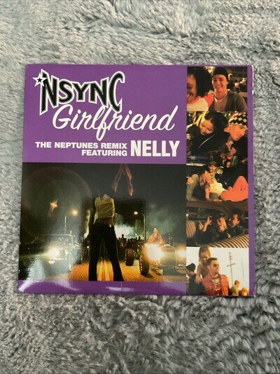 NSYNC feat. Nelly - Girlfriend (Neptunes Remix) - 12" US Excellent
