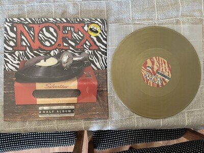 RARE! NOFX Half Album Band Edition Gold Limited To 100 Copies!