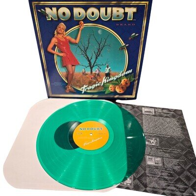 No Doubt Tragic Kingdom 1995 LP Green Vinyl Interscope Records Rock