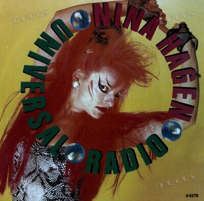 Nina Hagen - Universal Radio 7in (VG+/VG+) '*