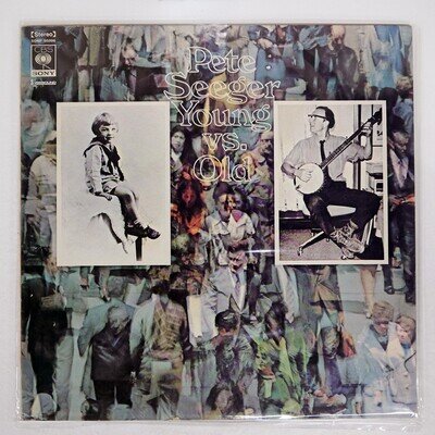 PETE SEEGER YOUNG VS. OLD CBS SONP50206 Japan VINYL LP