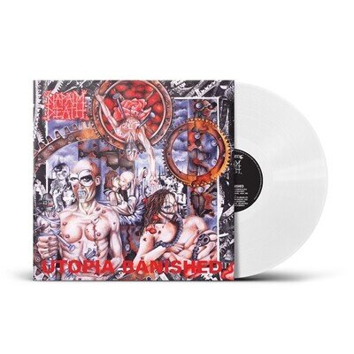 NAPALM DEATH UTOPIA BANISHED (PHD EXCLUSIVE WHITE VINYL) Vinyl LP mint sealed **