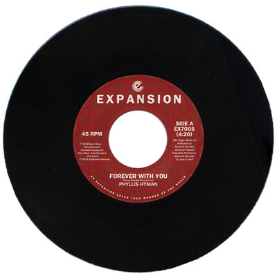 PHYLLIS HYMAN "FOREVER WITH YOU c/w SET A LITTLE TRAP" 1998 SOUL