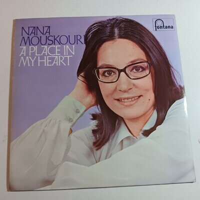 Nana Mouskouri / A Place In My Heart 1971 VINYL LP / POP 70's EX / £5 FLAT POST