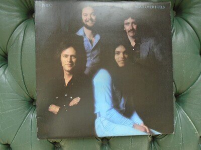 Poco - Head Over Heels, 1975 vinyl album, Excellent condition.
