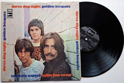 Three Dog Night - Golden Bisquits - Spanish Press Vinyl LP 1971 - (Exc/ Exc)