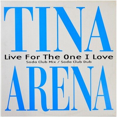 Tina Arena - Live For The One I Love, 12", (Vinyl)