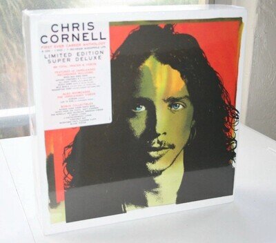 CHRIS CORNELL SUPER DELUXE BOX SET. 4CD’S 7LP’S/DVD
