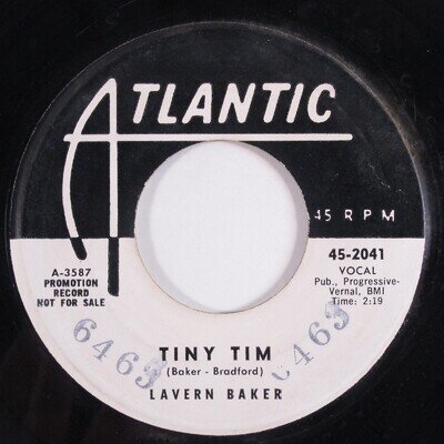 R&B Soul 45 LAVERNE BAKER Tiny Tim ATLANTIC promo HEAR d