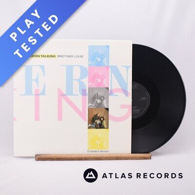 Modern Talking Brother Louie (Extended Version) 12" Single Vinyl Record - EX/EX