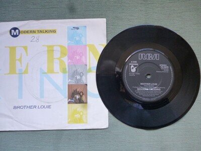 Modern Talking - Brother Louie - 1986 - 7 inch vinyl. EX.