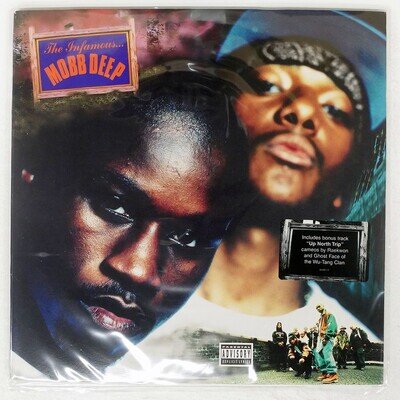 MOBB DEEP INFAMOUS LOUD 7863664801 US ORIGINAL HYPE-STICKER SRC VINYL 2LP