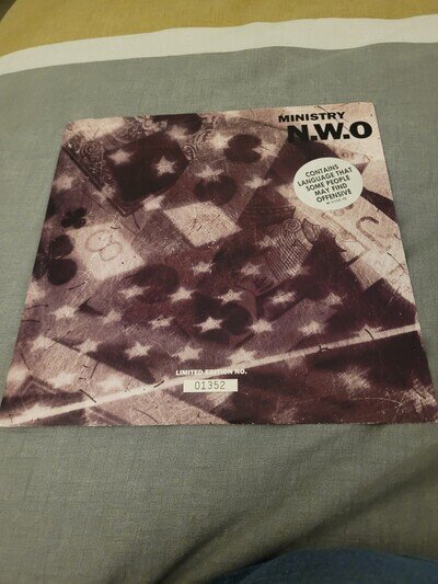 Ministry N. W .O. 10" W 0125T Sire/Warner Bros 1992 VG++ Condition