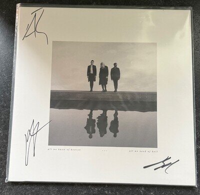 PVRIS All We Know Of Heaven All We Need Of Hell Clear Vinyl Record Signed