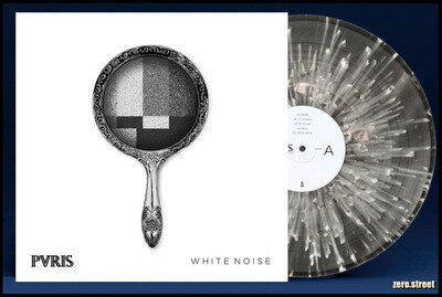 PVRIS ‎White Noise LP on SPLATTER VINYL New SEALED Deluxe with BONUS 7" and DVD