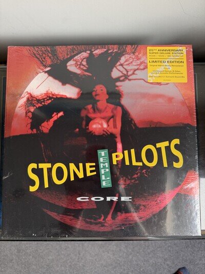 Stone Temple Pilots Core 25th Anniversary Super Deluxe Vinyl 4CD 1DVD NEW SEALED