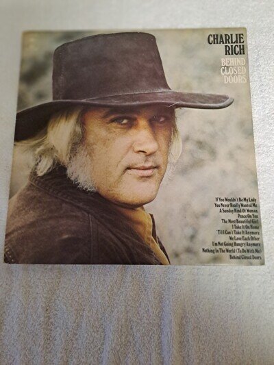 Charlie Rich - Behind Closed Doors Vinyl LP TESTED PLAYS GREAT