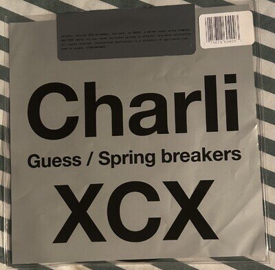 Charli XCX - Guess - Spring Breakers 7" Vinyl - UO Exclusive US release only