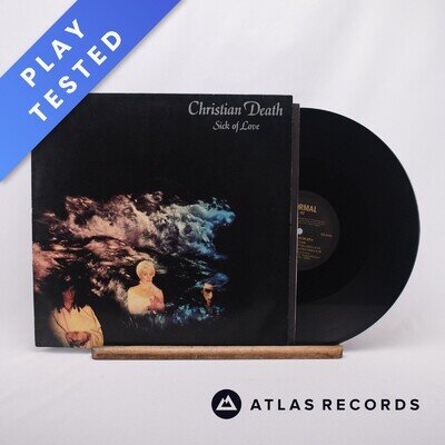 Christian Death Sick Of Love 12" Single Vinyl Record NORMAL 42 Normal - VG+/VG+