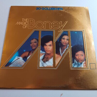 Boney M. The Magic Of Boney M. 1980 VINYL LP / BEST OF HITS / EX / £5 FLAT POST