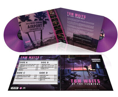 Tom WAITS At The Terminal limited gatefold 180 gram pink 2lp new sealed mint***