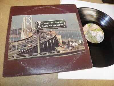 TOWER OF POWER- BACK TO OAKLAND VINYL ALBUM FAIR