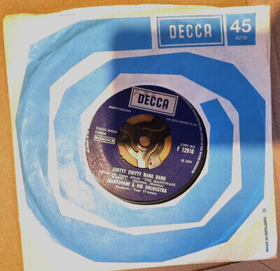Mantovani And His Orchestra – Chitty Chitty Bang Bang UK 7” Decca – F 12910 1960