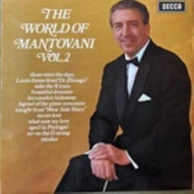 The World Of Mantovani Vol. 2 Vinyl, LP Vinyl Records Mantovani