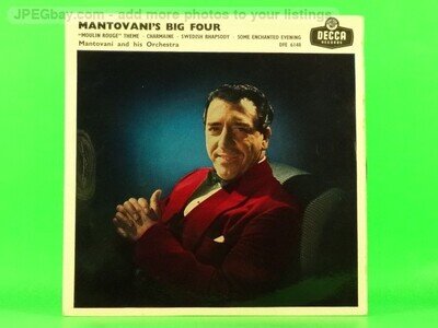 MANTOVANI & HIS ORCHESTRA MANTOVANI'S BIG FOUR (1) (137) 7" DECCA