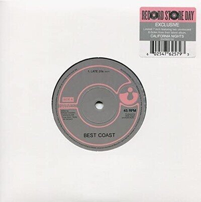 Best Coast Late 20S / Bigger Man (Vinyl)