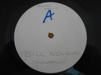 Bill Nelson - "Acceleration Dub (John Luongo Remix)" - COCTEAU 12" Single PROMO