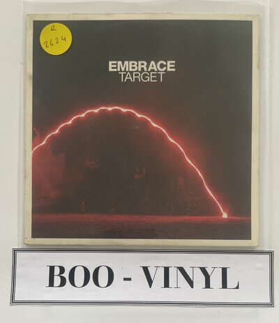 Embrace Target 7” red vinyl Record Indie Alternative Rock Near Mint Condition
