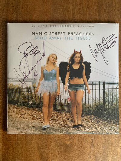 Manic Street Preachers - Send Away the Tigers **SIGNED** 10th Anniversary Vinyl