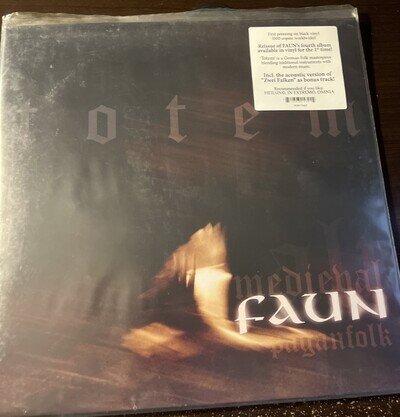 Faun Totem (Vinyl) 12" Album First Pressing Black 600 Copies