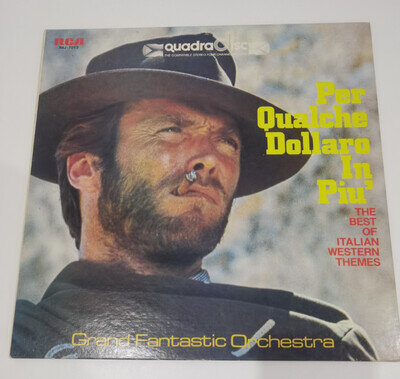 Ennio Morricone - Per Qualche Dollaro In Piu Rare Japanese Gatefold Vinyl LP