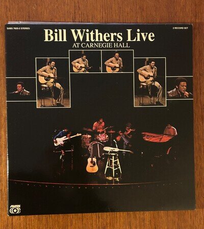 Bill Withers Live At Carnegie Hall LP Album vinyl record 180gram remastered