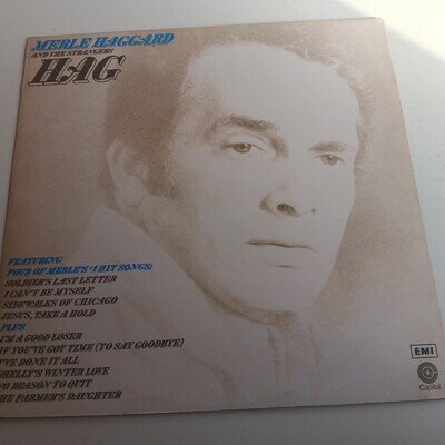 Merle Haggard & The Strangers / Hag 1971 VINYL LP / COUNTRY / EX / £5 FLAT POST