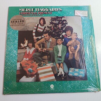 Merle Haggard / Merle Haggard's Christmas Present 1973 VINYL LP / EX / FAST POST