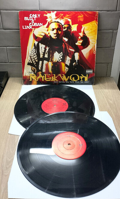 Vinyl 2 X LP Raekwon - Only built for cuban linx... G/G+ 1995 Wu Tang Clan
