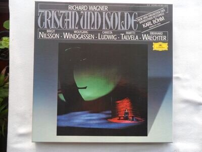 Richard Wagner, TRISTAN AND ISOLDE. 5 LP Stereo 415395-1 Box Set. 1966 Bayreuth.