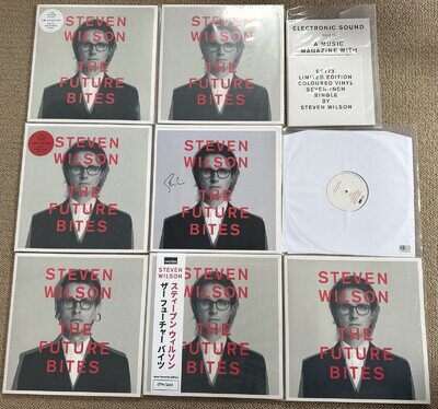 Steven Wilson The Future Bites LP Vinyl Collection New Rare