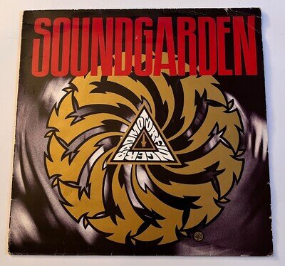 Soundgarden - Badmotorfinger 1992 UK First Pressing l082839537414 (395 374-1)