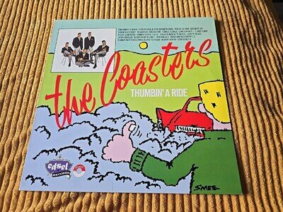 The Coasters Thumbin' A Ride Vinyl Album In Excellent Condition
