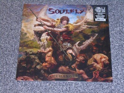 SOULFLY Archangel Vinyl LP (Green / Orange / Brown Splatter) New & Sealed