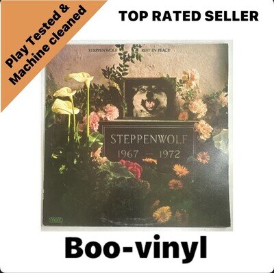 Steppenwolf – Rest In Peace Lp Vinyl Record Hard Rock EX / VG+